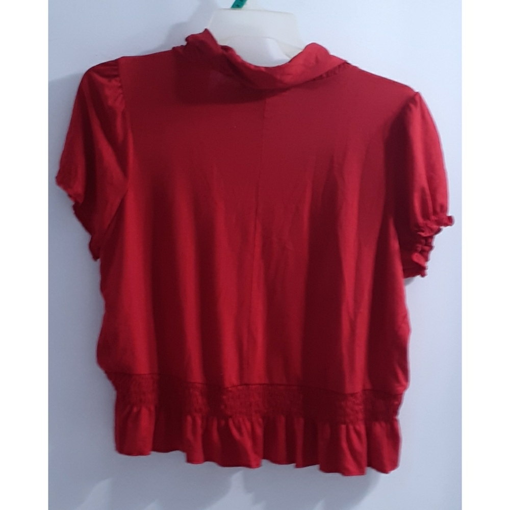 Red Cardigan - Picture 2 of 4